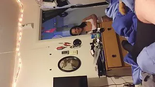 Tatuado loira porn caseiro brasileiro cavalga pau