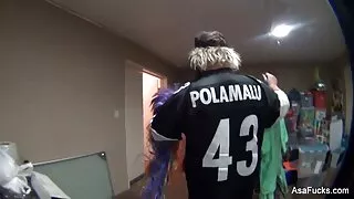 Duas peles drapeadas sobre um chunky mate pono brazileiro bolt